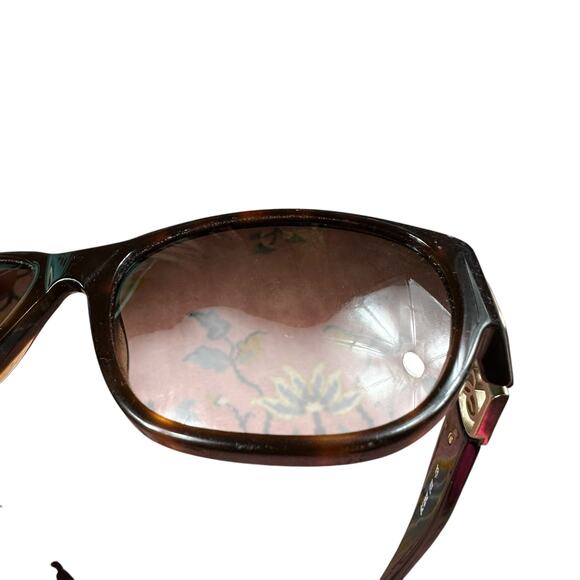 CHLOE CL2242 Sunglasses C02 135 Gloss Brown Frames Made In France - Picture 11 of 13